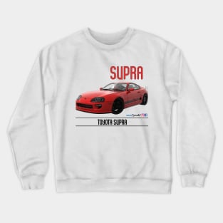 Supra Drift Red Crewneck Sweatshirt